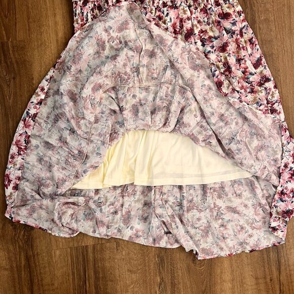 Baltic Born Aliyah Pink Floral Lace Sleeve Dress Sz 3XL - Picture 12 of 15